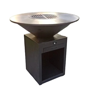 <span class=keywords><strong>Brasero</strong></span> de jardin en acier corten pour barbecue et foyer extérieur - Product Image 5