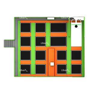 Con Slam <span class=keywords><strong>Dunk</strong></span> Kids Trampoline Park en venta - Product Image 3