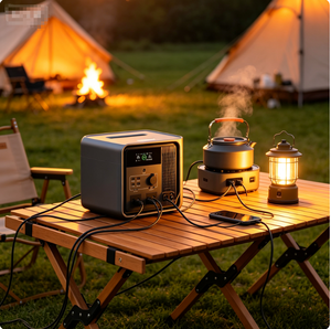 Custom Outdoor Charging 1200w 1008wh Portable Power Station Power Bank Charging Station for Camping - Product Image 1