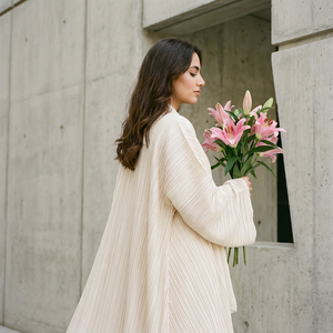 Robe musulmane personnalisée pour femmes, vente en gros de vêtements islamiques, robes Abaya modestes de couleur unie pour femmes, stock disponible, robe musulmane - Product Image 1