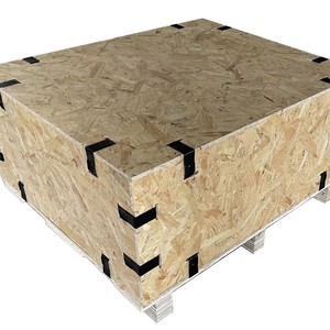 กล่องไม้แบบคลิปออนที่ใช้กับแผ่น OSB ได้ ขนาดสั่งทำได้ บรรจุภัณฑ์นำกลับมาใช้ใหม่ได้ สำหรับการขนส่งสินค้าทางโลจิสติกส์ - Product Image 1