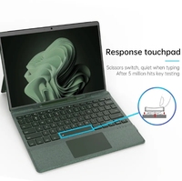 2025 nouveauté Portable mince sans fil pour clavier Bluetooth avec conception fendue de stylo pour Surface Pro 11/10/9/8/X