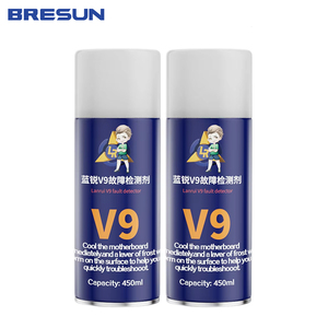 Détecteur de panne de composants électroniques Lanrui V9, spray de congélation pour localisation rapide des courts-circuits et des fuites, outils de réparation pour cartes mères et puces <span class=keywords><strong>CPU</strong></span> - Product Image 1