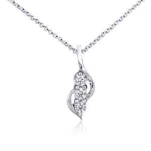 Pendentif Cœur Classique en Argent et Diamant de Qualité Supérieure pour Homme – Cadeau Romantique pour Anniversaires, la Saint-Valentin et Mariages - Product Image 1