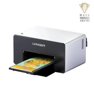เครื่องพิมพ์ยูวีแบบสองหัว รุ่น EPrint สภาพใหม่ 12 ช่องหมึก พิมพ์อัตโนมัติเต็มรูปแบบ หลายสี สำหรับพิมพ์บนผ้า การ์ดสต็อก พิมพ์ลายสามมิติแท้ - Product Image 1