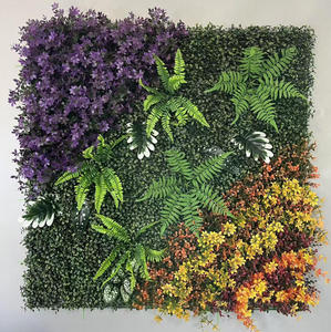 Décoration murale extérieure pour la maison : aménagement de scène avec plantes vertes artificielles - Product Image 5