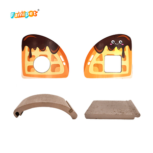 Famipet Custom Nieuwe Ontwerp Golfkarton <span class=keywords><strong>Cat</strong></span> Scratcher Lounge Huis - Product Image 4