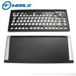 Custom Macro Universal CNC Machining Milling Metal Peek Plastic Aluminium Part Service Mechanical Keyboard Manufacturer Kit Case