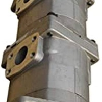 Pompe à engrenages hydraulique 705-55-34180 pour chargeuse sur pneus WA380-3, pièces de rechange, fourniture OEM