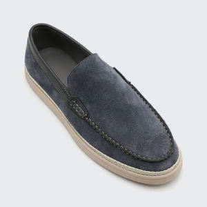 LANCI, Мужская замшевая обувь с натуральным джутовым плетением на резиновой подошве - Product Image 3