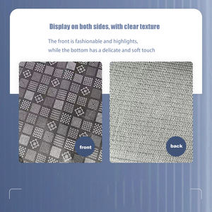 Marca de diseñador impermeable PVC vinilo moda látex Digital impreso Faux cuero Artificial para tapicería bolsas esteras - Product Image 5