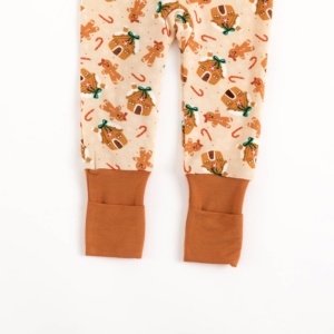 Miozing in Stock Tutina per Neonati e Bambini, Pigiamino Elastico in Fibra di Bambù Traspirante ed Ecologico, con Cerniera Bidirezionale - Product Image 4