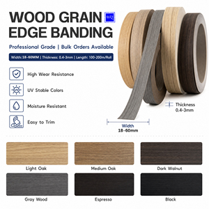 Bordo <span class=keywords><strong>in</strong></span> PVC ABS Acrilico Feelwood ST28 con Bordo Profondamente Goffrato, Colore EGGER H3335 Bianco <span class=keywords><strong>Rovere</strong></span> Gladstone, Striscia per Bordi Mobili - Product Image 5