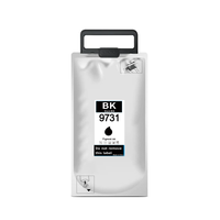Bolsa de tinta pigmentada compatible T9731 T9732 T9733 T9734 para Epson WorkForce Pro WF-C869R, paquete de tinta de alta capacidad con chip BK C M Y