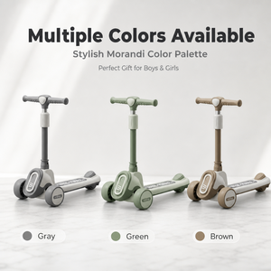 Patinete Infantil de Marca Privada OEM ODM, Patinete Plegable de 3 Ruedas para Niños, Color Personalizado, Ruedas LED para Exportación al Por Mayor - Product Image 5
