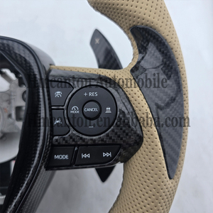 Global Best Seller Hycent High Quality Sports Leather Modification for High Forging Carbon LED Steering <b>Wheel</b> for Corolla - Product Image 6