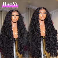 Perruque en cheveux humains indiens bruts 13X6 avec dentelle frontale, perruques sans colle HD à dentelle complète, perruque brésilienne lisse ou à ondulations profondes pour femmes noires