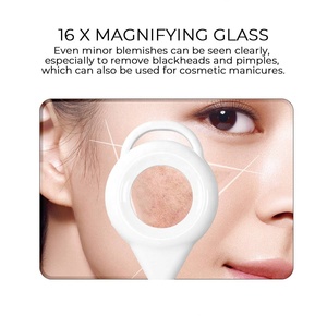 Lampe <span class=keywords><strong>loupe</strong></span> 16X produits de beauté et de soins de la peau téléphone USB charge anneau lumineux led <span class=keywords><strong>avec</strong></span> tré<span class=keywords><strong>pied</strong></span> - Product Image 4