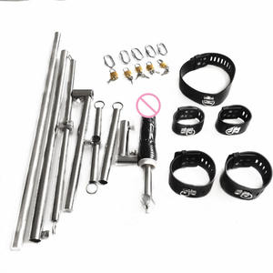 Pillory Bondage met nekband SM-bevestigingsframe met hand- en enkelboeien seksmachine voor koppels - Product Image 3