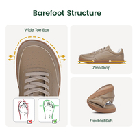 Chaussures de mise à la terre 0 Drop pour une meilleure posture naturelle, respirantes et respectueuses de la peau