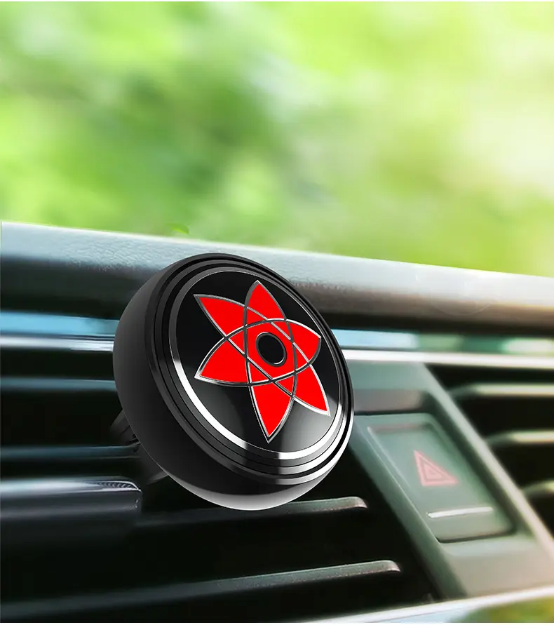 Kunden spezifisches Muster Car Vent Dekoration Auto Parfüm Aroma therapie Langlebige Duft legierung Auto Aroma therapie