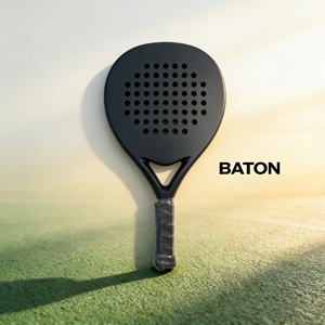 Raquette de padel durable personnalisée en usine, entièrement en carbone, populaire en Europe - Product Image 4