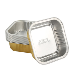 Aluminum <b>Foil</b> <b>Containers</b> 15ml Disposable Takeout Packaging For Picnic Microwave Safe - Product Image 3