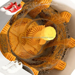 Equipo de Lavandería Comercial, Mini Lavadora Automática de Zapatos con Función de Lavado de Calcetines y Lustrado de Calzado para Zapatillas Deportivas - Product Image 4