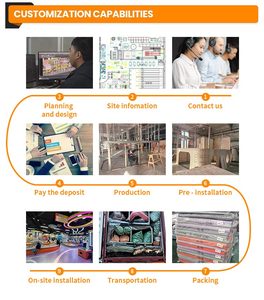 Labyrinthe de toboggan LED personnalisé en usine directe équipement de terrain de jeu en bois souple pour une utilisation intérieure pour enfants centre commercial <span class=keywords><strong>jeux</strong></span> de fête à domicile - Product Image 5