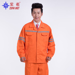 Tenue de travail ignifuge Zixi ZX1210 Shanghai, ensemble de combinaison de soudage résistante au feu et à la chaleur, résistante aux hautes températures pour - Product Image 3