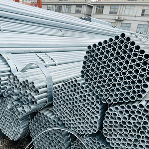 Nhà máy cung cấp 100mm ống mạ kẽm 6m chiều dài <span class=keywords><strong>s235jrh</strong></span> nhúng nóng tráng cho khung cấu trúc nhà kính - Product Image 1