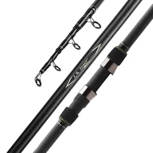 LINNHUE Baru Telescopic Fishing Rod 2.4M/2.7M/3.0M/3.3M/3.6M/3.9M/4.2M/4.5M/5.4M Rod 5/6/7/8 Bagian Jarak Jauh tongkat