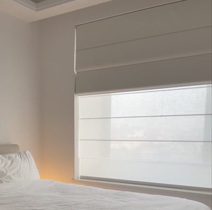 ستائر رومانية آلية ذكية صديقة للبيئة، ستائر دوارة كهربائية لغرفة المعيشة - Product Image 2