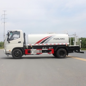 รถบรรทุกฉีดน้ำ 4x2 ยี่ห้อฟอร์แลนด์ ผลิตในจีน พร้อมถังเก็บน้ำเหล็กกล้าคาร์บอนขนาด 5000 ลิตร - Product Image 6