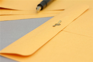 Phong Bì Giấy Kraft Màu Nâu 9X12 Inch 100gsm Với Kích Thước Móc Cài 229X305 Mm - Product Image 3