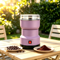 Machine à moudre électrique en acier inoxydable, moulin universel pour café, épices, céréales, poudre sèche, pulvérisateur