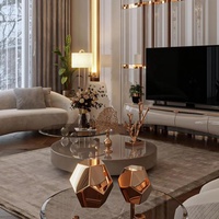 Meubles de maison modernes table basse table basse minimaliste avec rangement fabrication de tables d'appoint
