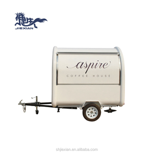 JX-FR220B Aluminum Street Mobile Ice Truck Kiosk Food Cart with Snack Food Option for Sale - Product Image 3
