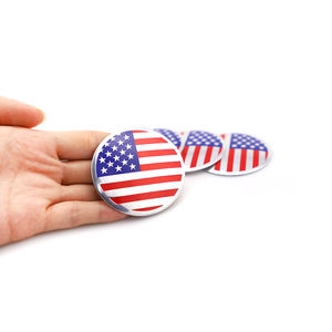 Tapa central del cubo del neumático de la rueda del coche Bandera de EE. UU. Emblemas Insignia Tapacubos Cubierta de llanta de rueda Escorpión 56mm/68mm Auto Accesorios - Product Image 2