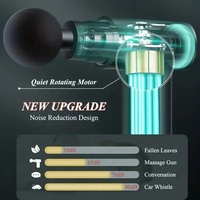 Mini pistolet de massage multifonctionnel, masseur portable rechargeable pour femmes, pistolet de massage électrique à domicile, vibration
