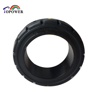 ยางตันแบบกดเข้ารูป Topower ขนาด 16x5x10 1/2 สำหรับรถพ่วงและเครื่องกัด - Product Image 5