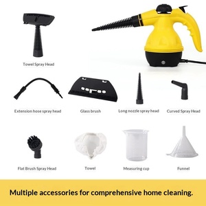 Limpiador <span class=keywords><strong>a</strong></span> <span class=keywords><strong>Vapor</strong></span> Portátil Multifuncional para Cocina y Hogar, con Capacidad de Tanque de Agua de 301ml-500ml, Alimentado por Corriente Alterna y de Alta Temperatura - Product Image 3