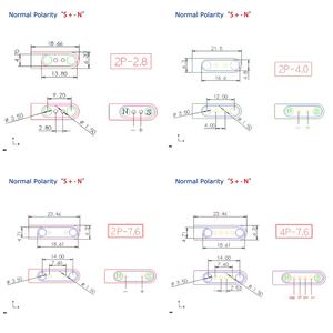 <span class=keywords><strong>2</strong></span> Pogo Pin cavo di ricarica USB 5V 1A per Smart Watch <span class=keywords><strong>2</strong></span>.84mm 4.0mm 7.62mm 2Pin cavo di ricarica magnetica - Product Image 2