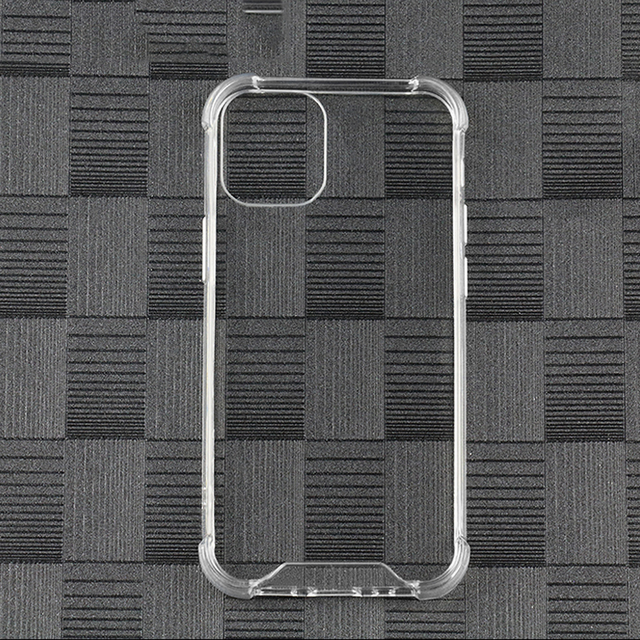 SmartPhone  Accessories PC & Tpu Hard Cover case  Transparent Protective Cover Hard Cell Phone Case for iphone 12 Pro