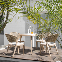 Meubles de jardin Meiqi Heystar, série Outdoor, style moderne, en aluminium durable, résistants aux intempéries, pour terrasse.