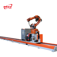 BRZZ Equipo de Revestimiento Láser de Fibra Nuevo, Robot de Soldadura con Simulación de Animación, Cap Beam Skeleton, 2000W, Capacidad de 12m