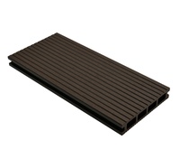 Planches de terrasse extérieures en composite bois-plastique (WPC) à joint dissimulé, pose facile par clipsage