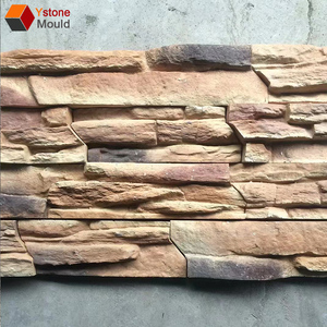 Trang Trí 3d Tường Veneer Văn Hóa Nhân Tạo Đá Silicon Khuôn Mẫu - Product Image 3