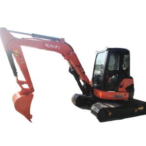 Excavatrice Kubota d'occasion Kubota KX163 Mini pelle Haute performance Machine de terrassement Mini excavatrice de 6 tonnes Godet U55 KX185 - Product Image 1