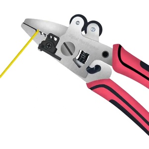 Pelacables de fibra óptica 9 en 1 ZSQ-08 con tres pinzas, alicates pelacables, tijeras y empalmador Ai9 para FTTH GPRS - Product Image 2
